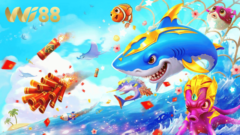 Các tựa game bắn cá đổi thưởng WI88 phổ biến