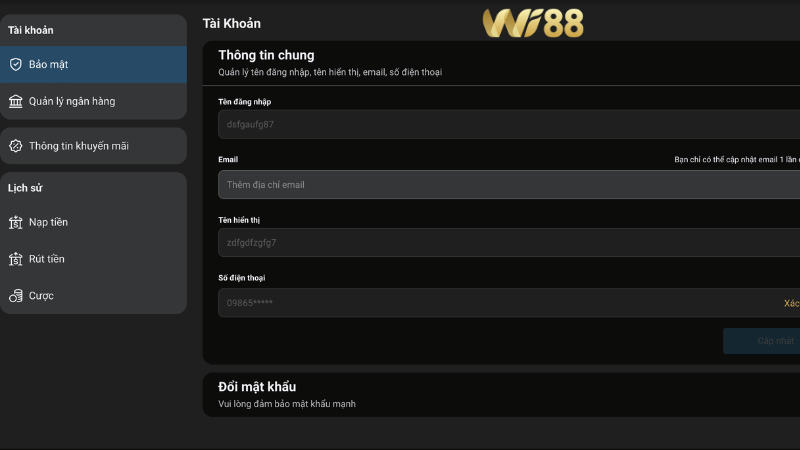 Những lưu ý quan trọng khi đăng ký WI88