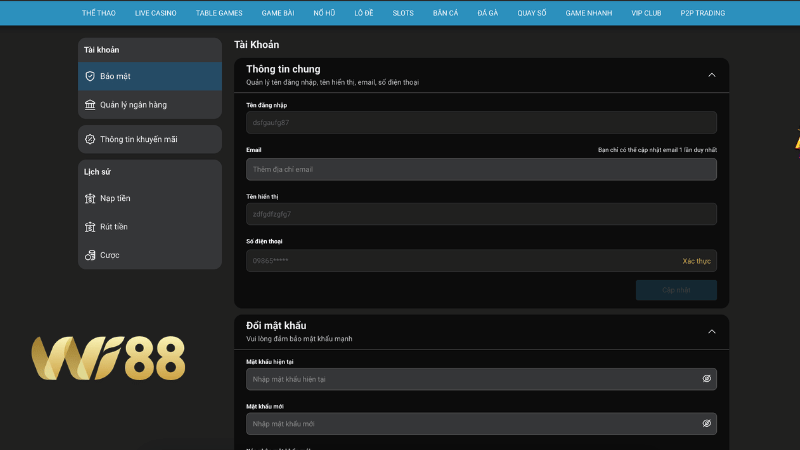 Các bước đăng nhập WI88 nhanh chóng