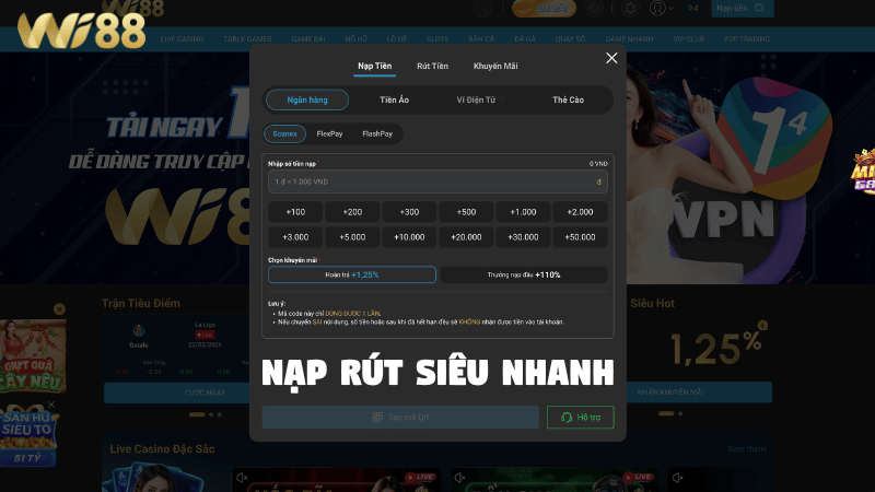 Cam kết của nhà cái WI88 với người chơi