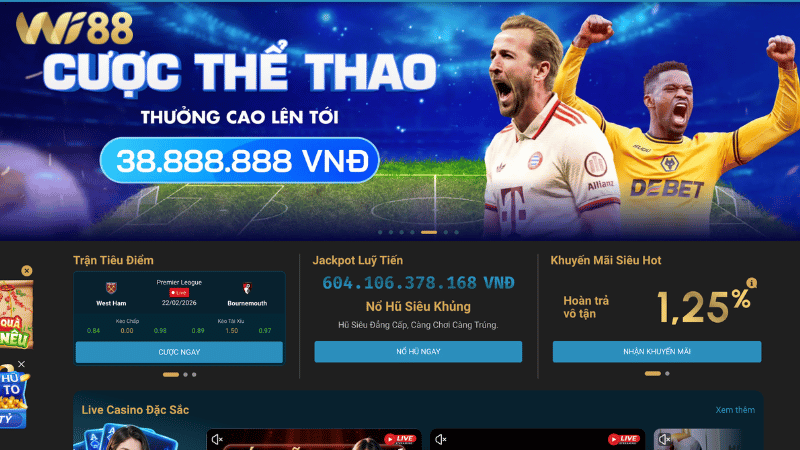 Các ưu điểm giúp WI88 tồn tại bền vững